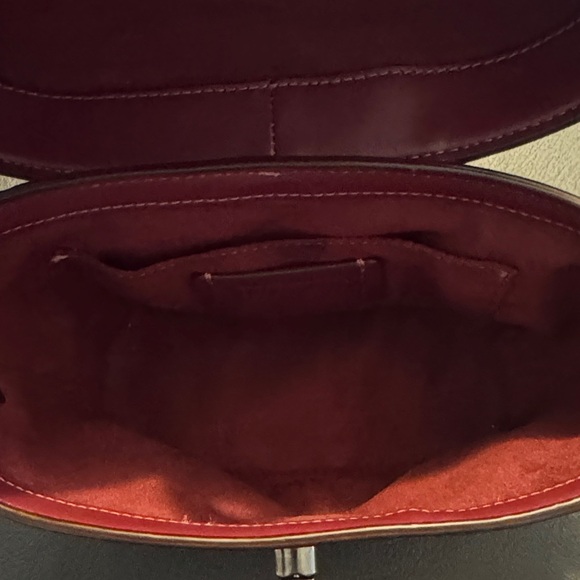 Coach Crossbody Bag in Brown and Peach only used once to a game - Picture 9 of 16